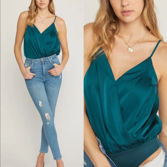 🌹ENTRO Teal body suit🌹 - Picture 5 of 9